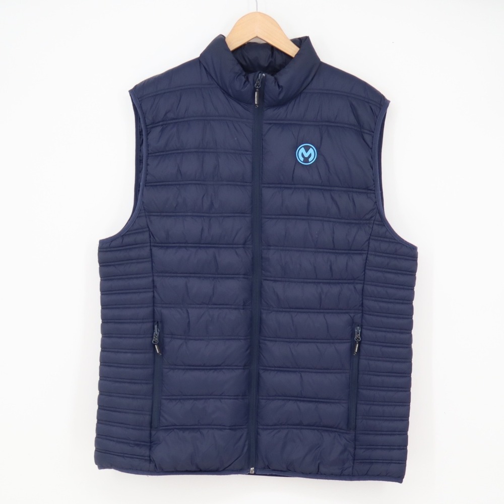 Stormtech Puffer Vest Mens XL Performance Quilted Navy Blue Insulated Excellent